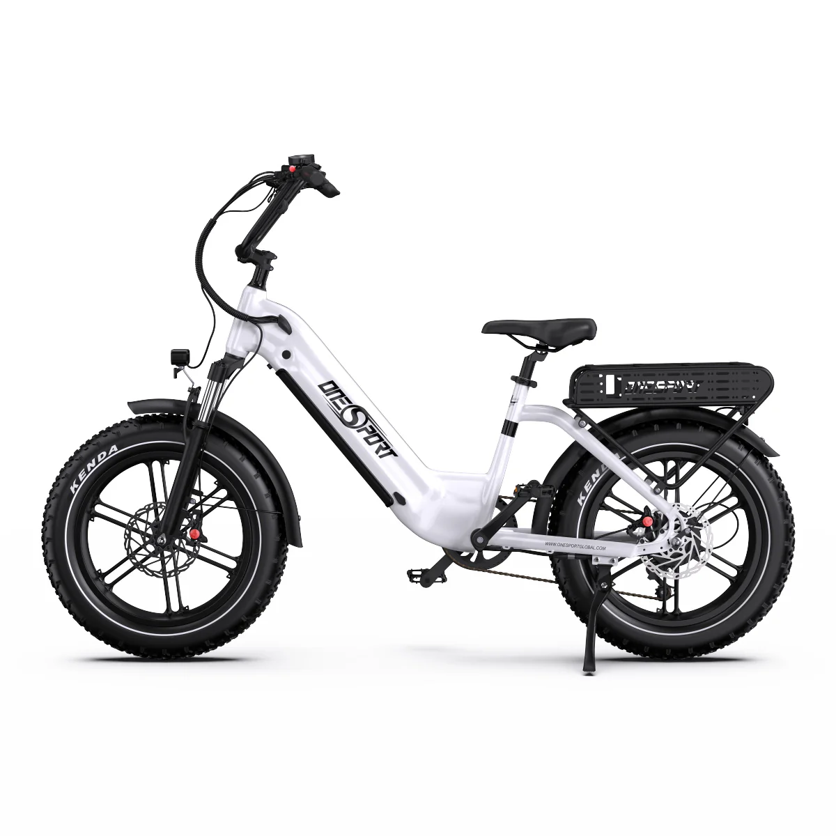 Onesport OT08 Fat Tire E-Bike - Image 6