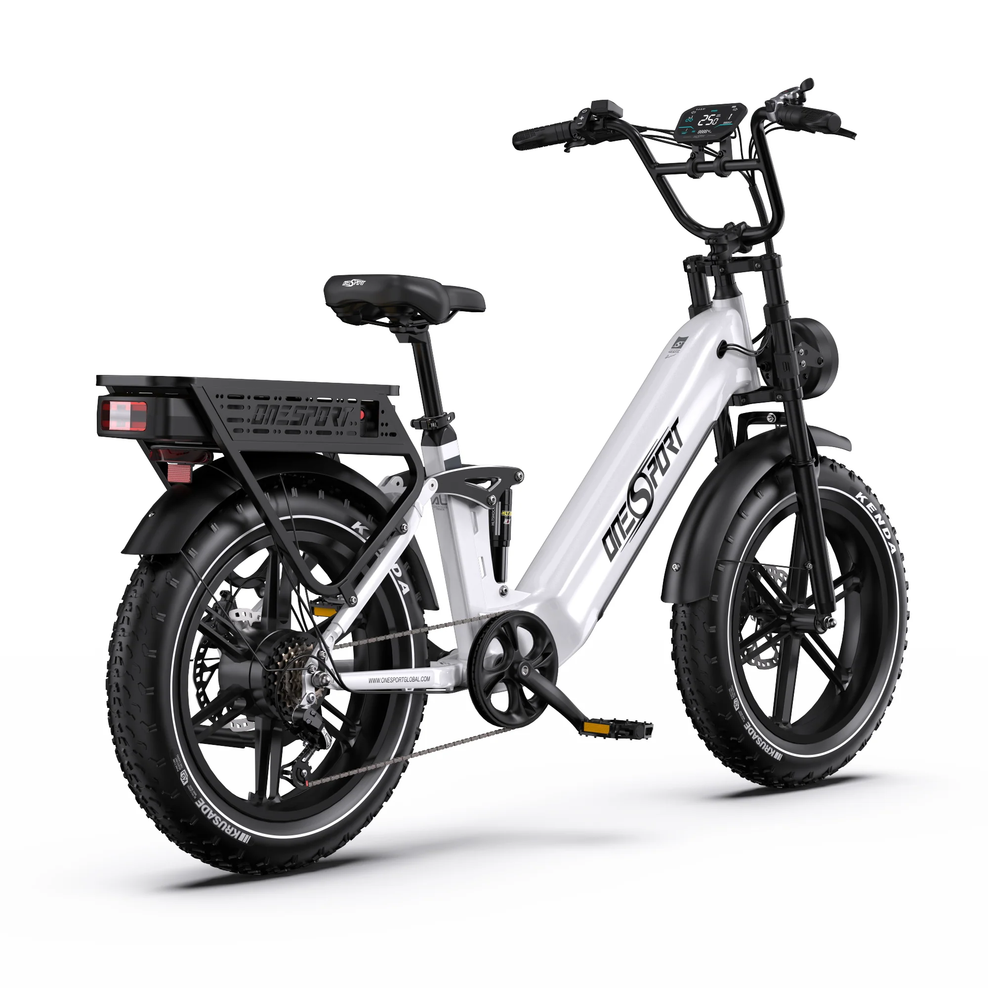 Onesport OT08Pro Full Suspension E-Bike - Image 10