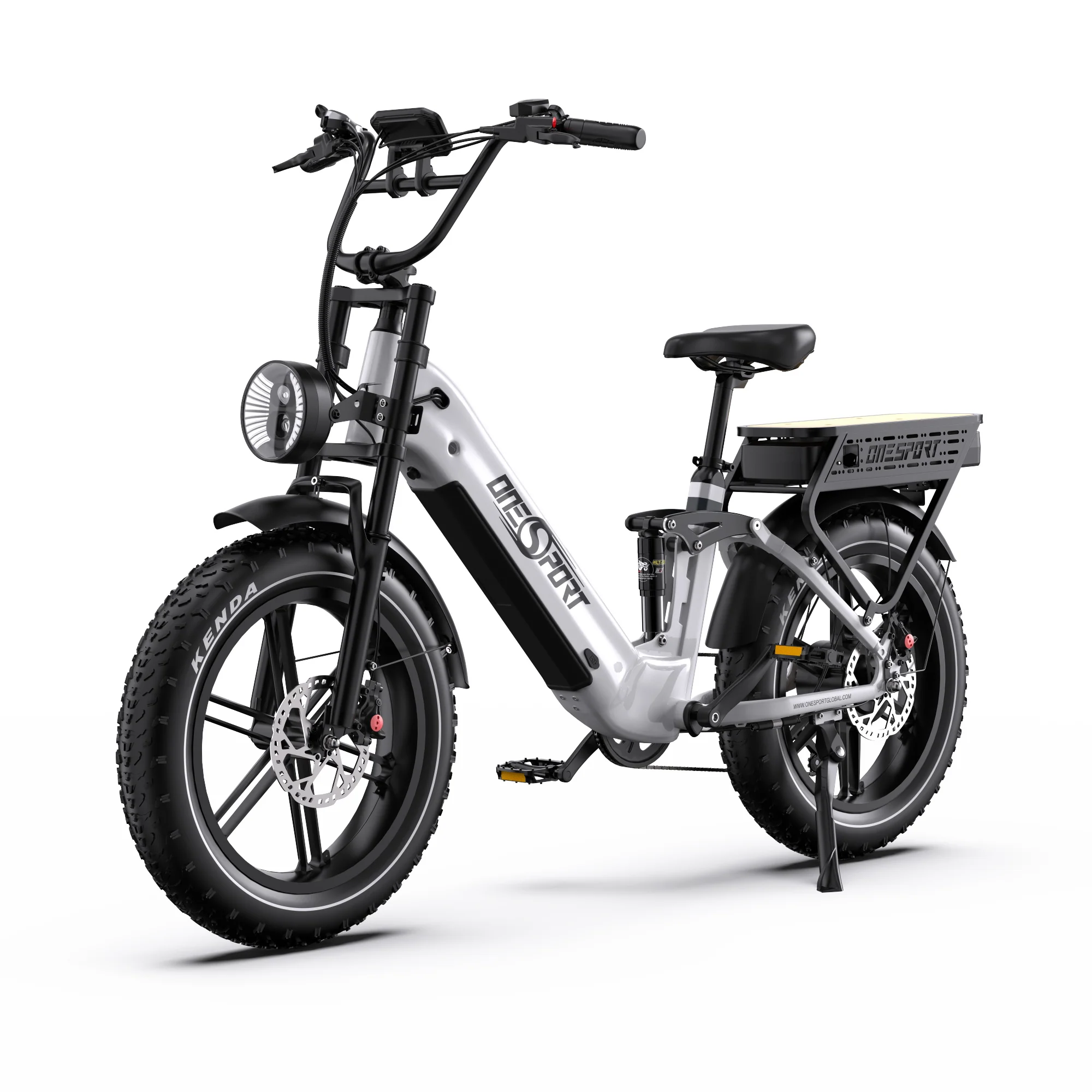 Onesport OT08Pro Full Suspension E-Bike - Image 11
