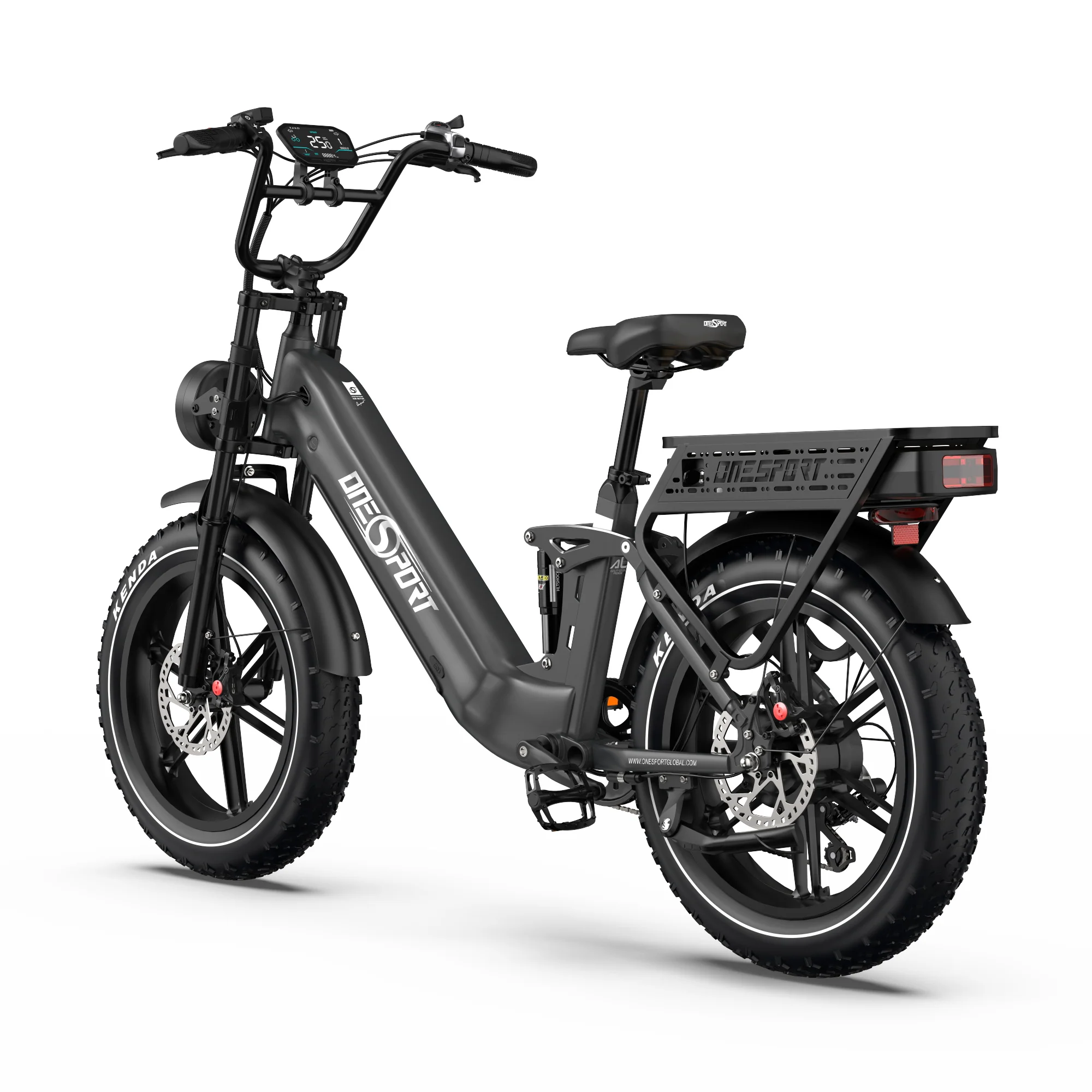 Onesport OT08Pro Full Suspension E-Bike - Image 4