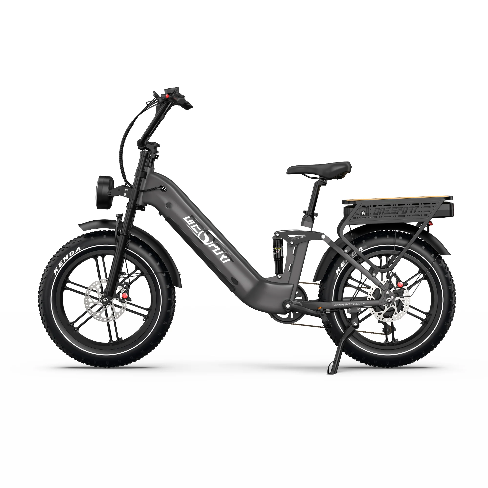 Onesport OT08Pro Full Suspension E-Bike - Image 6