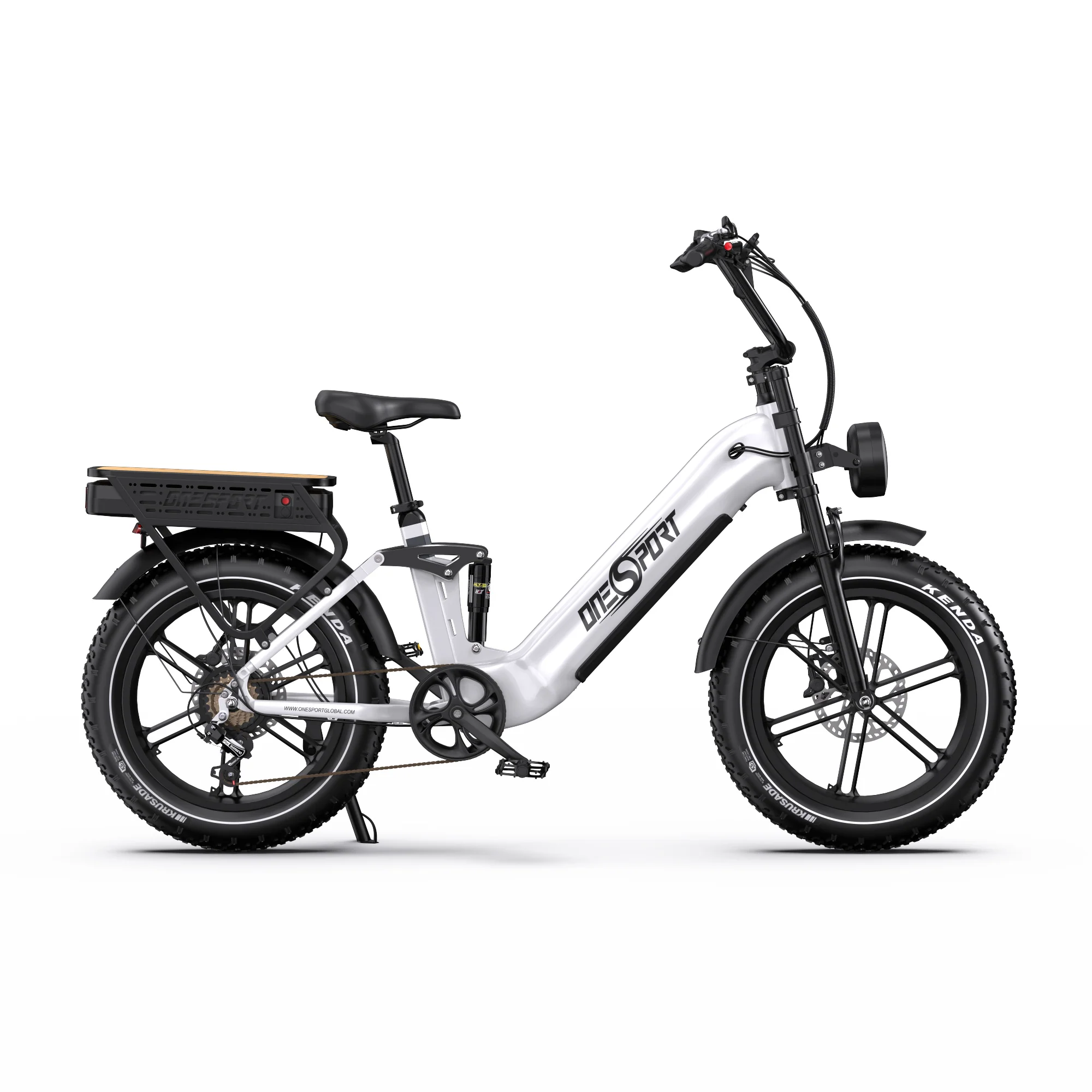 Onesport OT08Pro Full Suspension E-Bike - Image 7