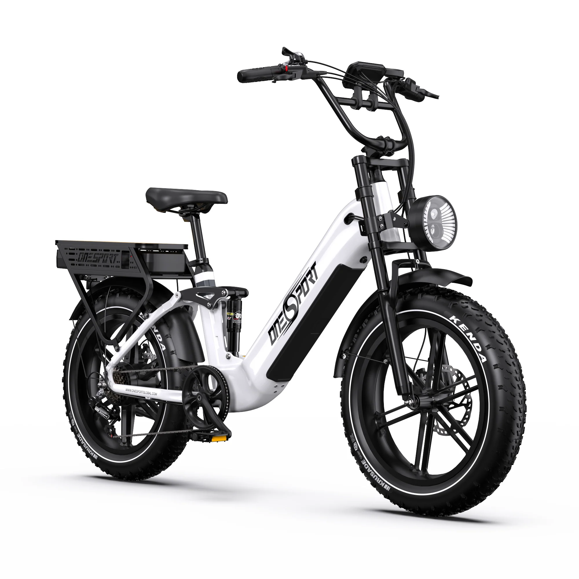 Onesport OT08Pro Full Suspension E-Bike - Image 8