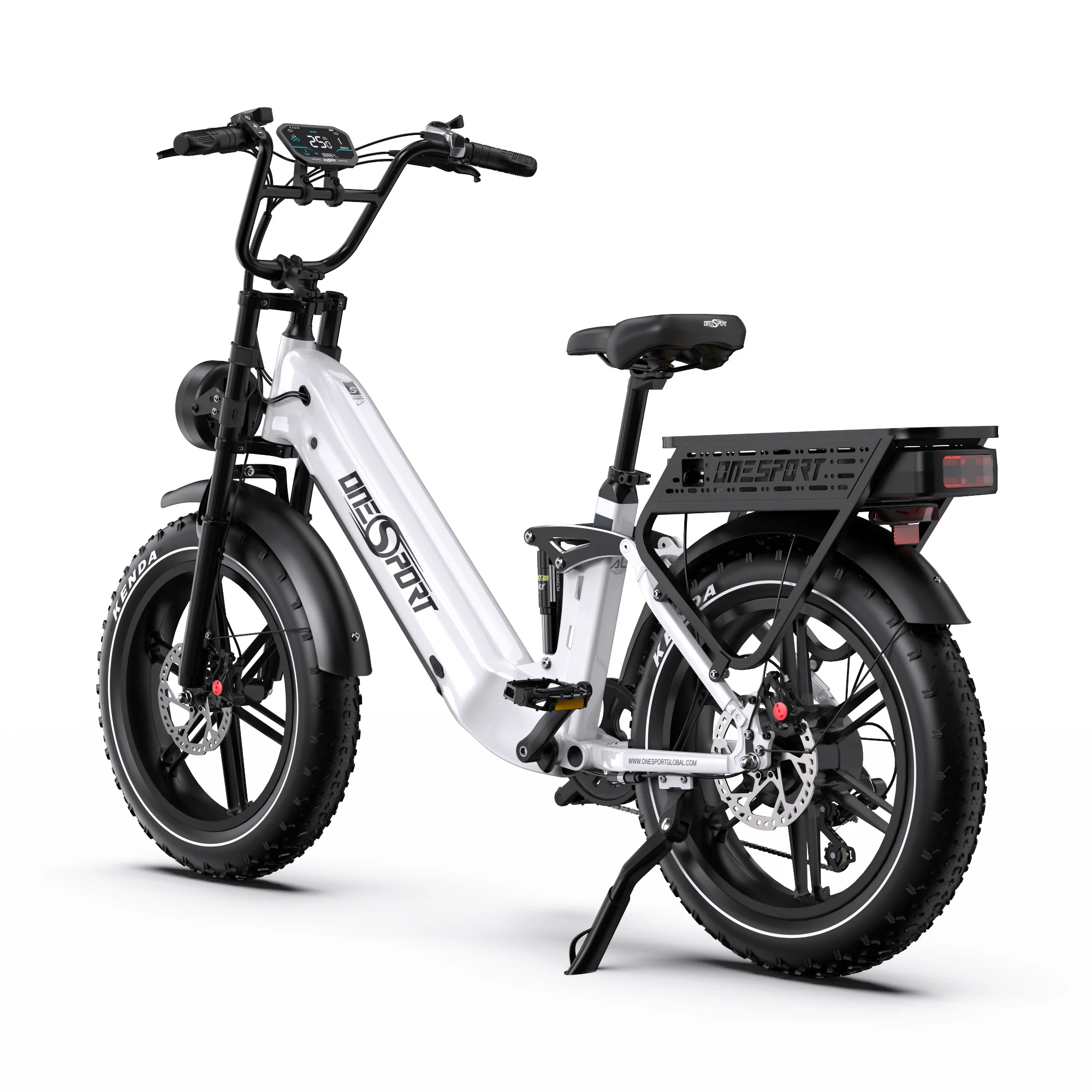 Onesport OT08Pro Full Suspension E-Bike - Image 9