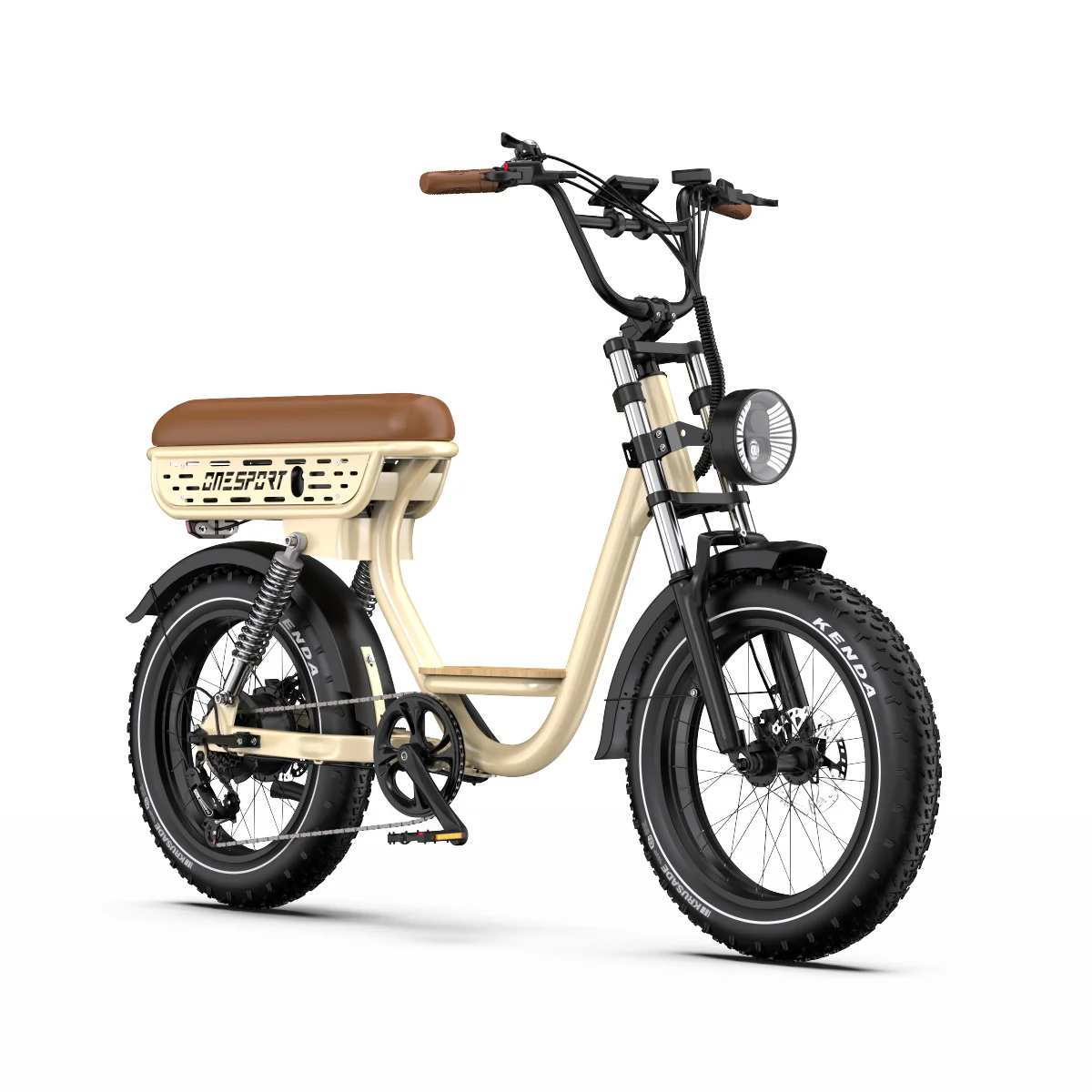 Onesport W77 Fat Tire E-Bike - Image 5